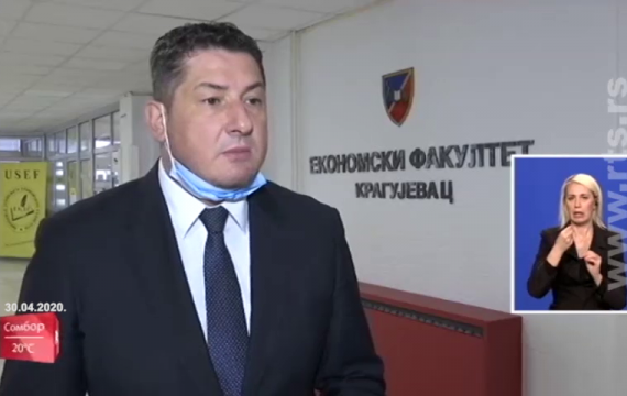 Економски факултет на Дневнику 2 РТС-а (30.04.2020.)