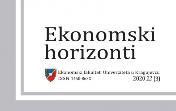 Научни часопис Економски хоризонти 22 (3) 2020