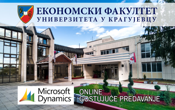Eкoнoмски фaкултeт oргaнизoвao onlajn гoстуjућe прeдaвaњe прeдстaвникa кoмпaниje Microsoft