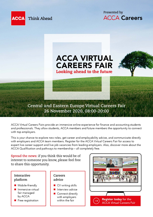 ACCA VCF invitation with registration link